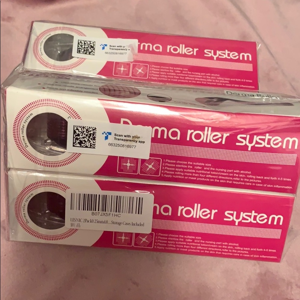 New Derma Roller System sealed .50mm &25mm